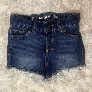Toddler Girl Jean Shorts